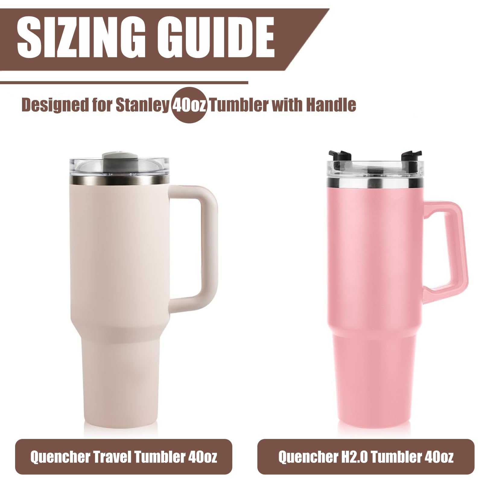 Zonyee Snack Bowl with Lid for Stanley 40oz Tumbler with Handle, Silicone Reusable Snack Tray Snack Ring for Stanley Cup Accessories,