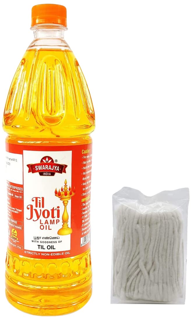 TIL Jyoti Lamp Oil With Goodness of Til oil 900 ml Amazon.in Health