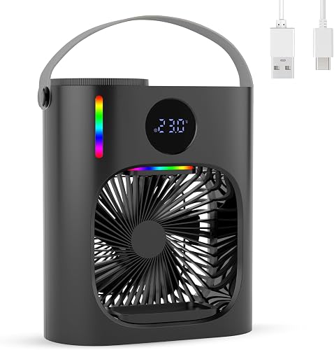 GuKKK Climatiseur Portable Silencieux 900ML Climatiseur Mobile