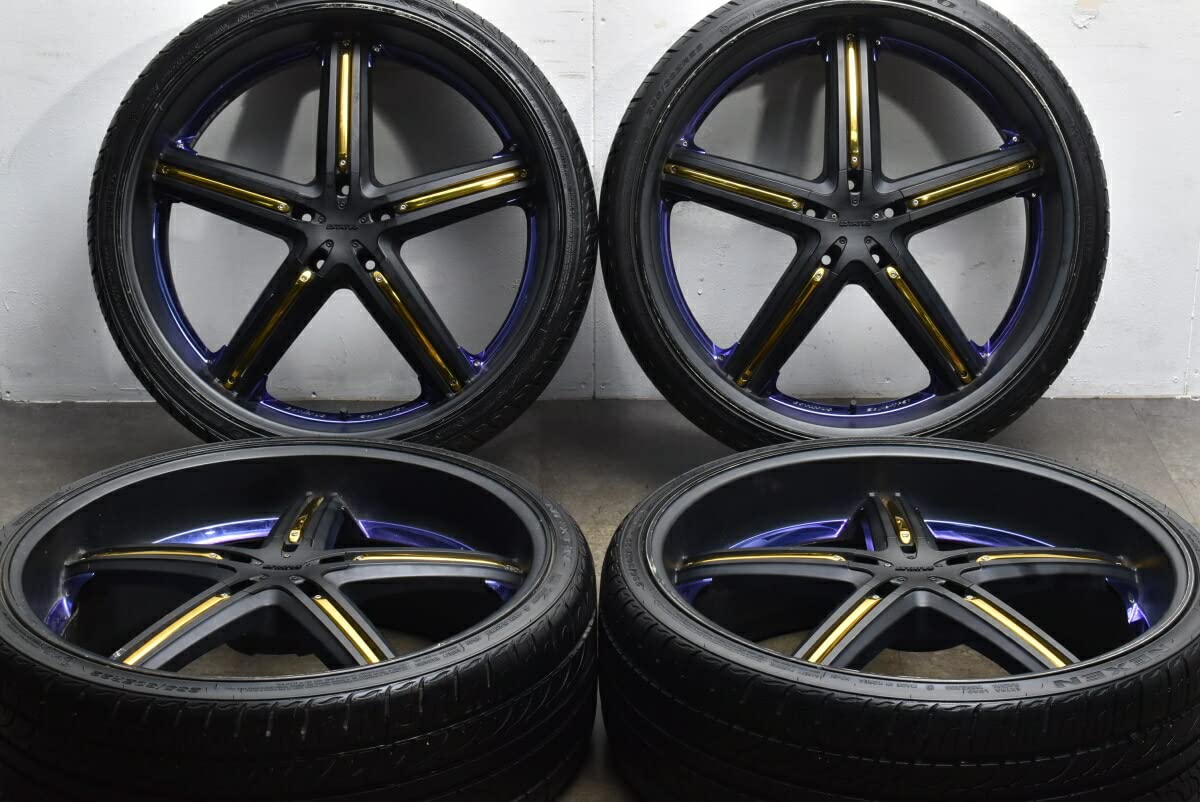 Amazon | 中古 タイヤホイール 4本 22インチ 8.5J+20 +30 235/60R22 G 