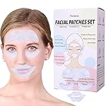 Yeokoe Forehead Wrinkle Patches,Under Eye Patches and Lip Mask 30 PCS. Face Masks Skincare With Retinol Serum For Anti-aging Puffy Eyes and Dark Circles