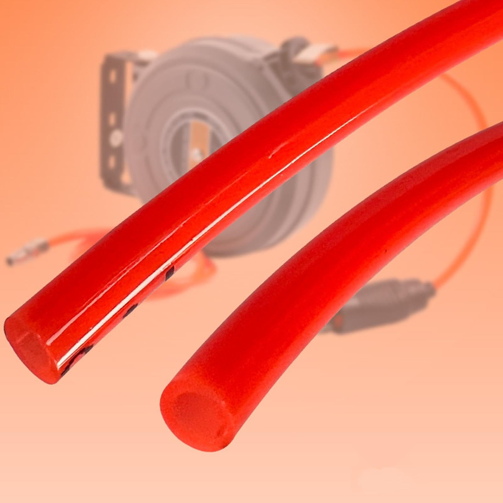 6m Druckluftschlauch Aufroller automatisch | automatische Teleskop-Schlauchtrommel, 8 mm x 6 m Lufttrommel | Schlauchtrommel Wandschlauchhalter Schlauchaufroller Druckluftschlauch-trommel