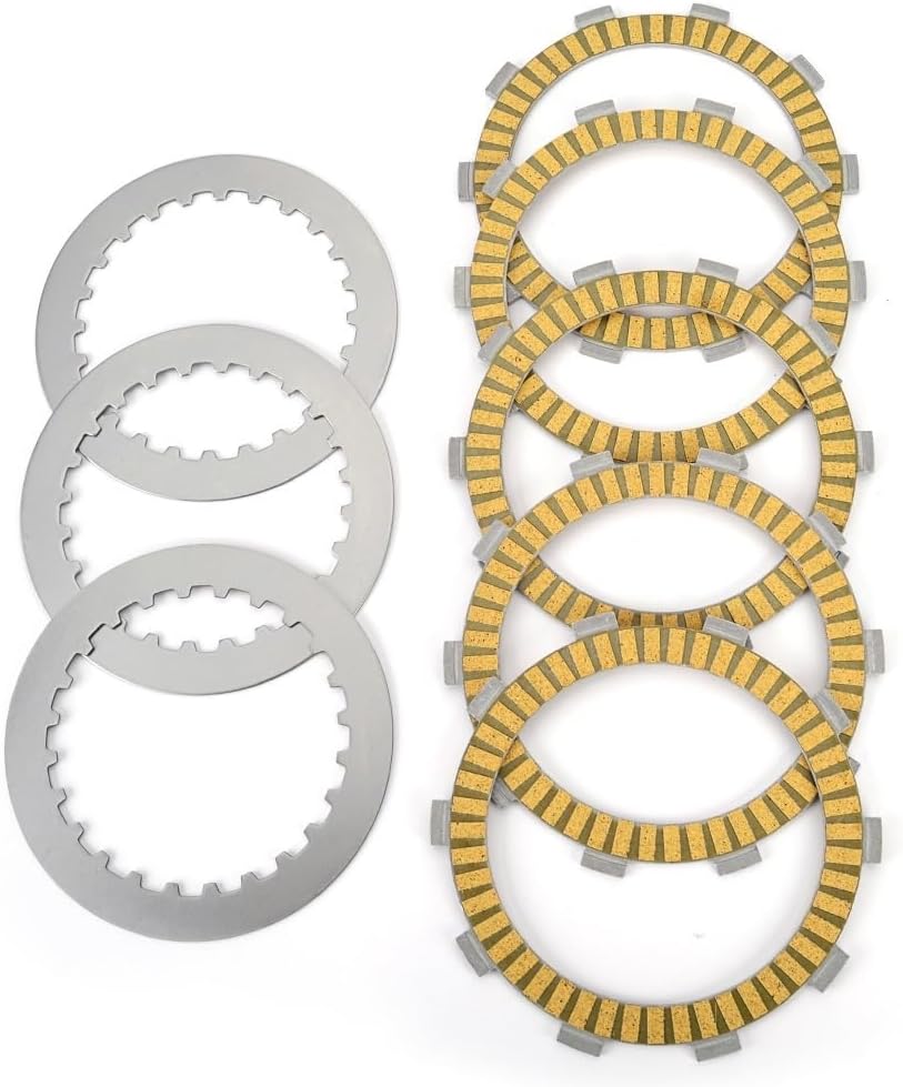 Motorcycle Clutch Friction Plates Motorcycle Clutch Friction Plates Steel Disc For CB400SS SS2-NC41 CL400 NC38 XR400R R5 R6 XR400M 22201-MAL-600