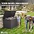 YITAHOME 134 Gallon Large Deck Box, Waterproof Resin Outdoor Storage Box with Lock, Doubles as 2-Person Bench Seating for Patio Furniture Cushions,Garden Tools & Pool Accessories, Dark Brown