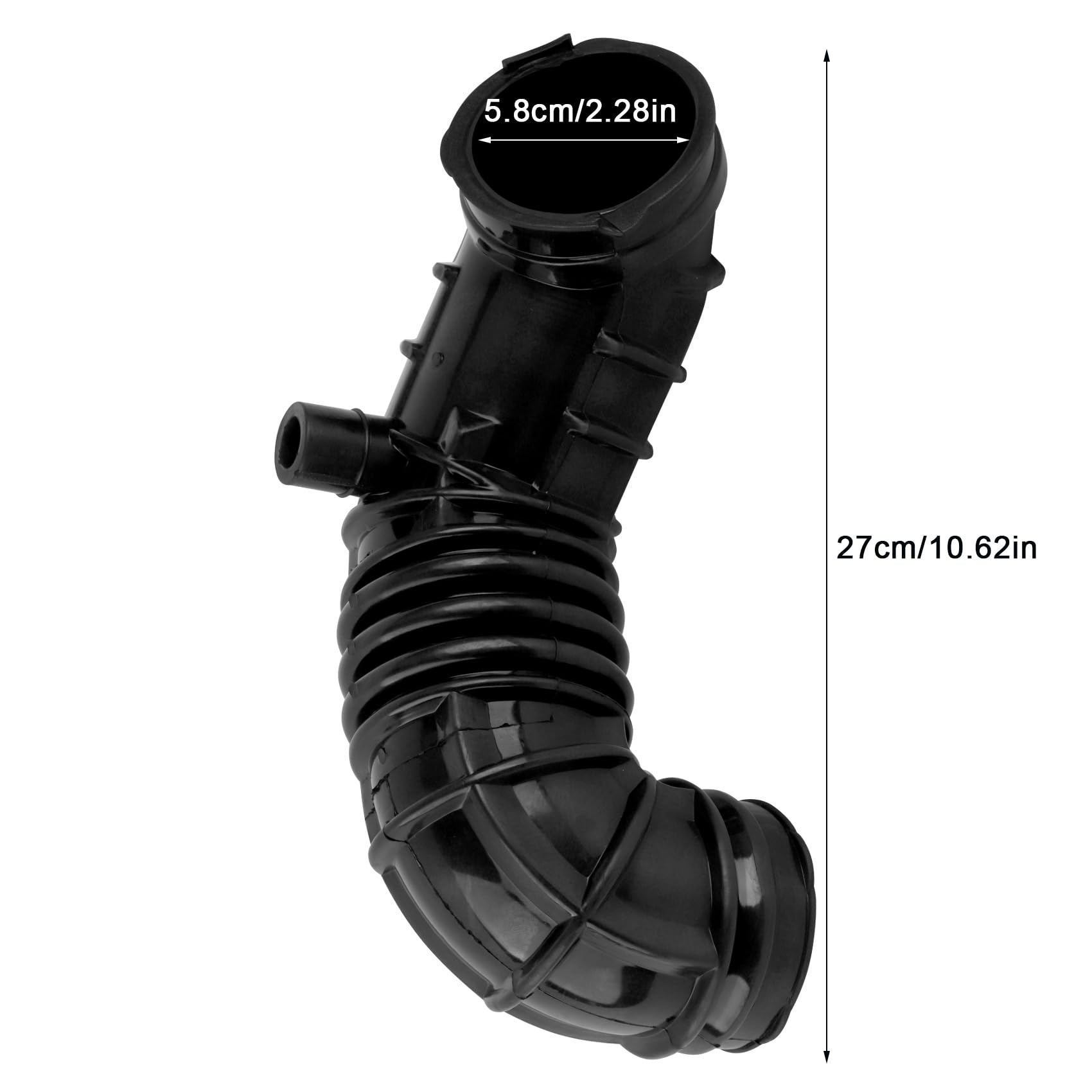 Tubo di aspirazione 13721477839 compatibile con Mini R50 2001-2008, Mini R52 Cabrio 2004-2007, alloggiamento filtro aria a corpo farfallato