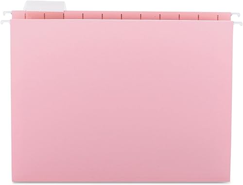 Carpeta archivadora Smead Hanging Carta pestaña de 15 25por caja Rosado Carpeta archivadora Smead Hanging Carta pestaña de 15 25por caja Rosado