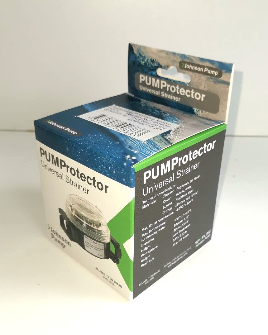 SPX FLOW Johnson Pump Einlasssieb mit Anschlüssen 09-24652-01 Marine Original Inlet Strainer 40 Mesh