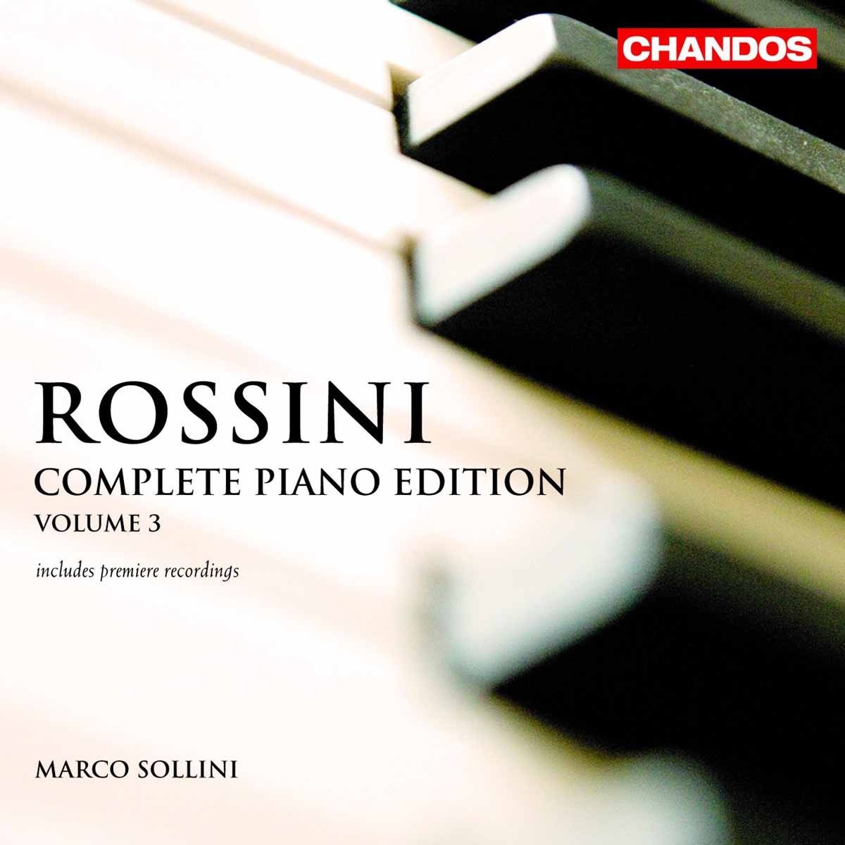ROSSINI GIOACHINO - V.3: COMPLETE PIANO WORKS