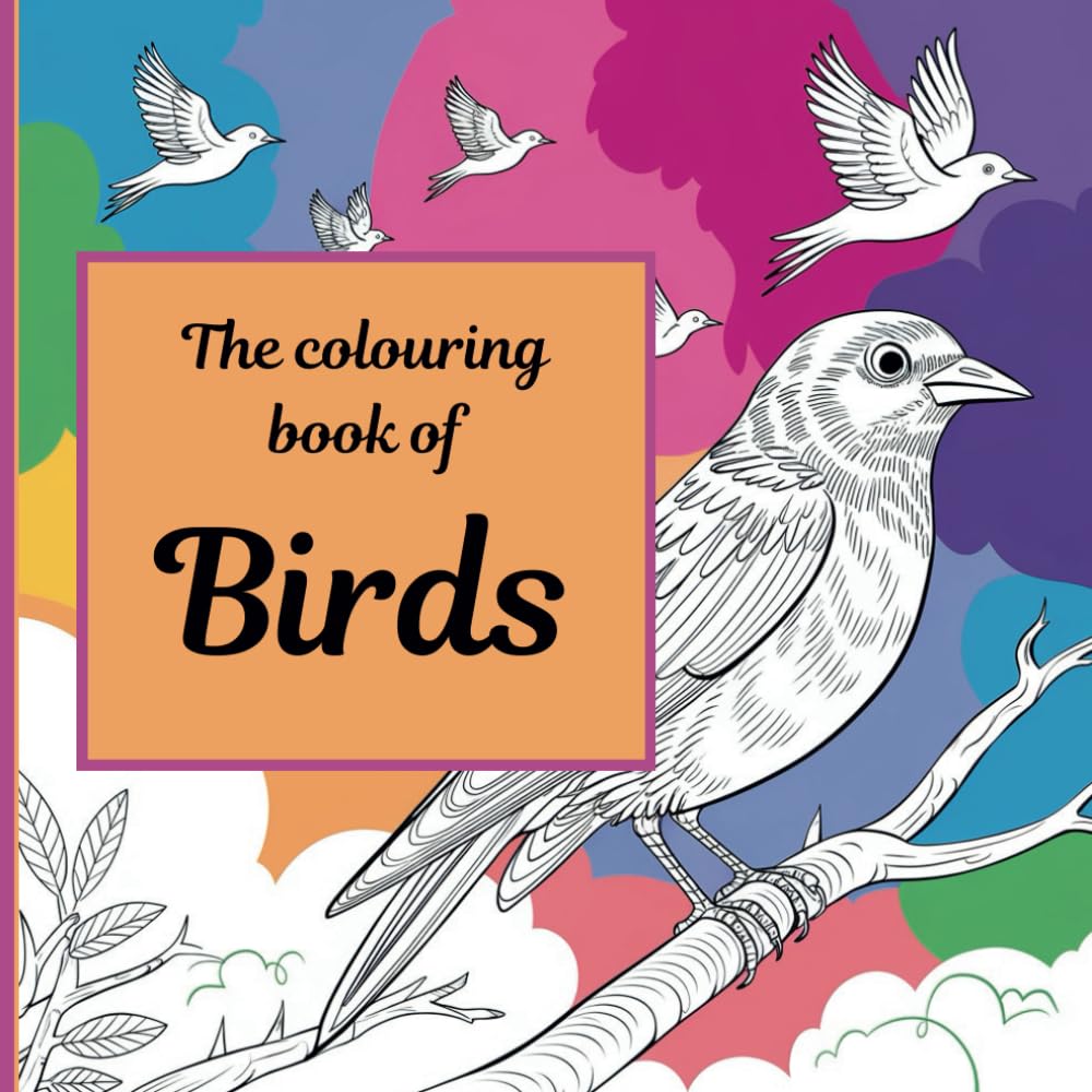 The colouring book of Birds