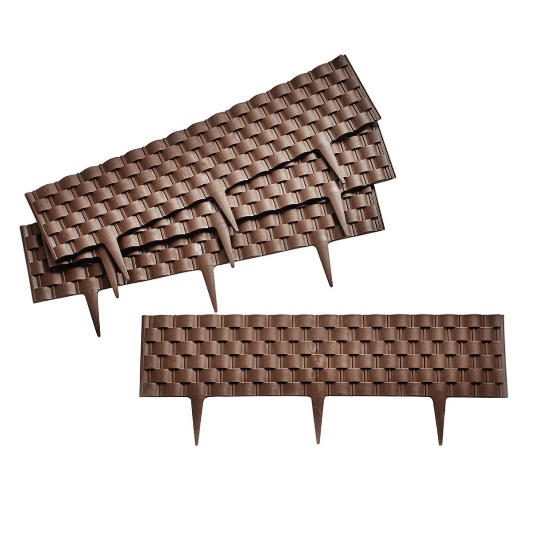 Faux Rattan Edging Smart Garden
