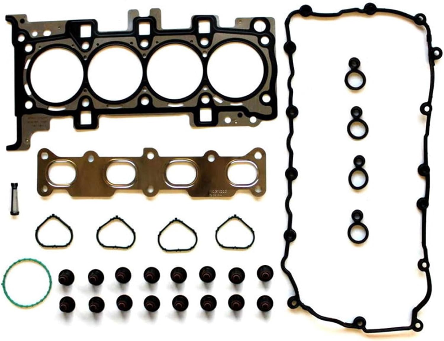 Engine Cylinder Head Gasket Set Compatible with 2015-2016 for Chrysler 200 2.4L;2014-2016 for Jeep Cherokee 2.4L;2014-2016 for Dodge Dart 2.4L, OE# HS55384