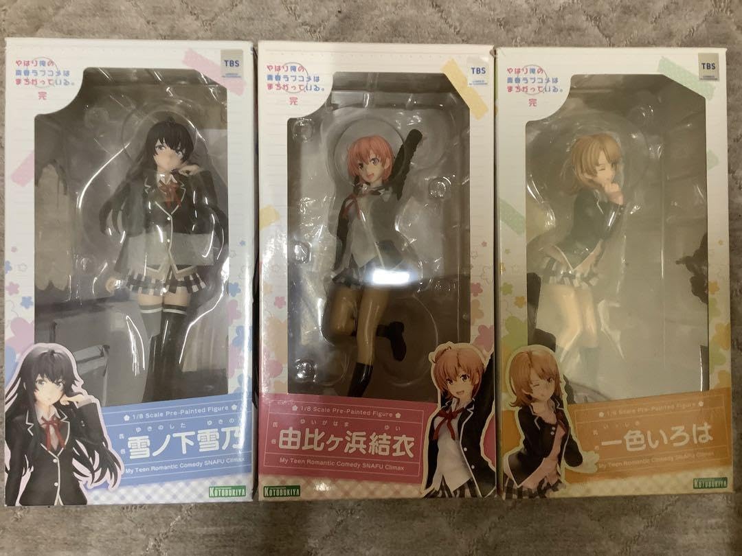 Amazon.co.jp: コトブキヤ 俺ガイル18フィギュア3体セット 雪ノ下 由比 