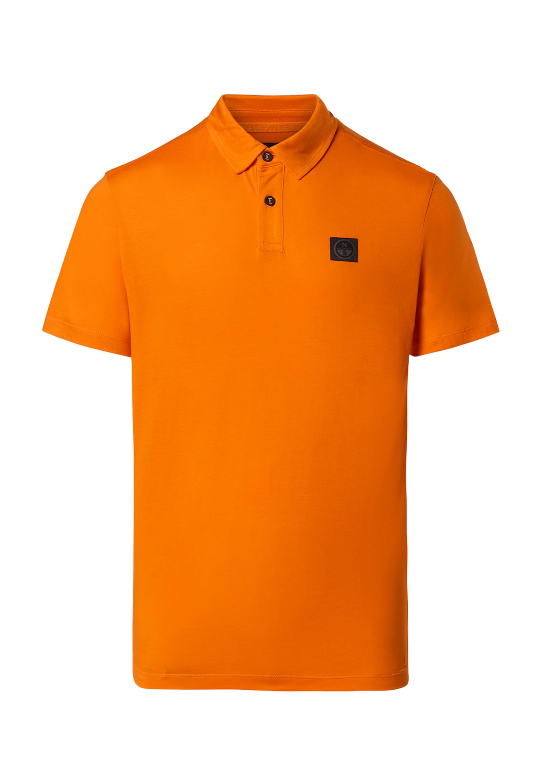 NORTH SAILS Tencel™ Jersey Polo Shirt, Papaya Orange, XL