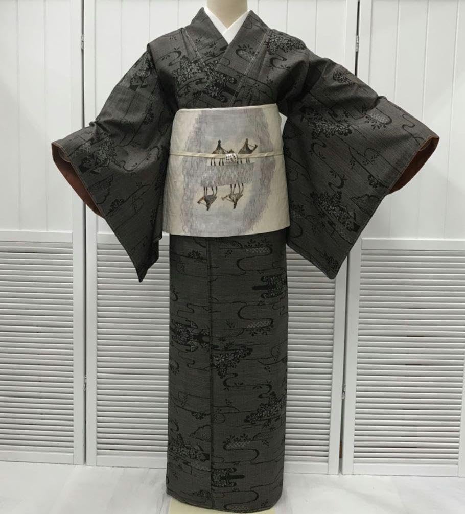 楽焼 蛤 香炉釉 向付5客 吉村楽入 陶歴 共箱 251014