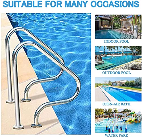 Barandilla para piscina de acero inoxidable curva miniatura 5