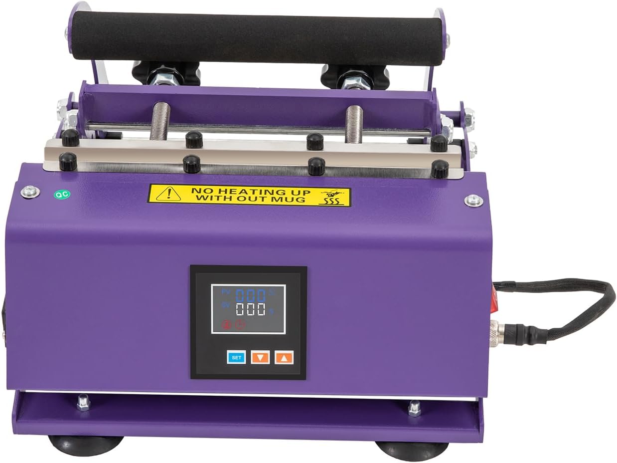 Prensa Térmica para Tazas 30 OZ, Sublimadora ACNAO 110V, Control de Tiempo y Temperatura