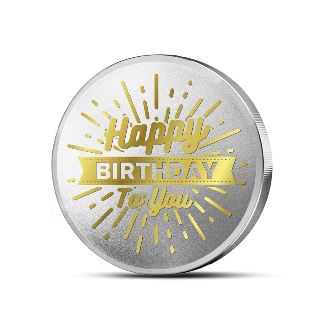 MOHUR Happy Birthday Gift 5 Gm (999) Pure Silver Coin (B0C7W2HGQM) Amazon Price History, Amazon Price Tracker