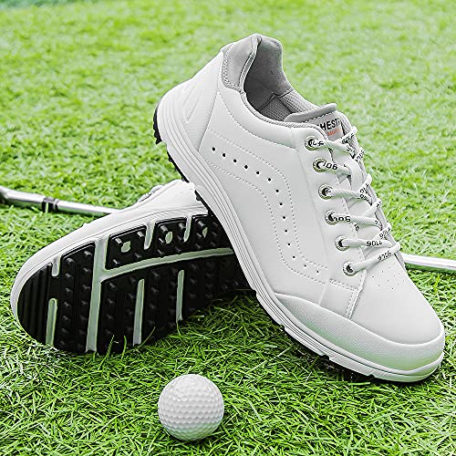 THESTRON 2021 Men Golf Shoes Professional Spikes Golf Sport Sneakers Waterproof Mens Trainers Golfing4