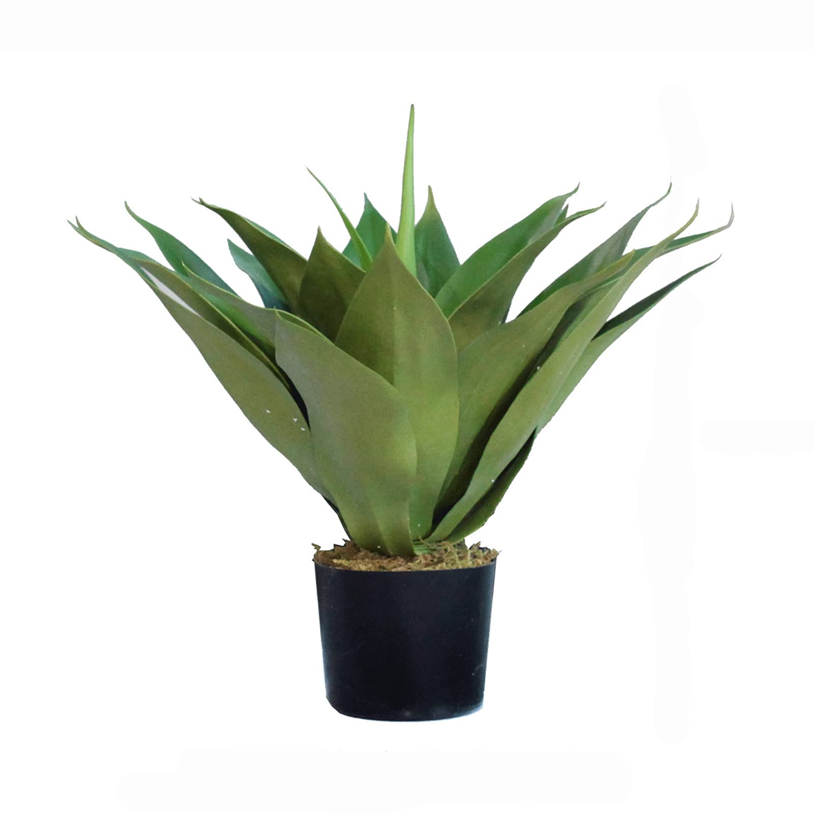 Plante faux d'agave verte de 15 pouces pour decoration interieure