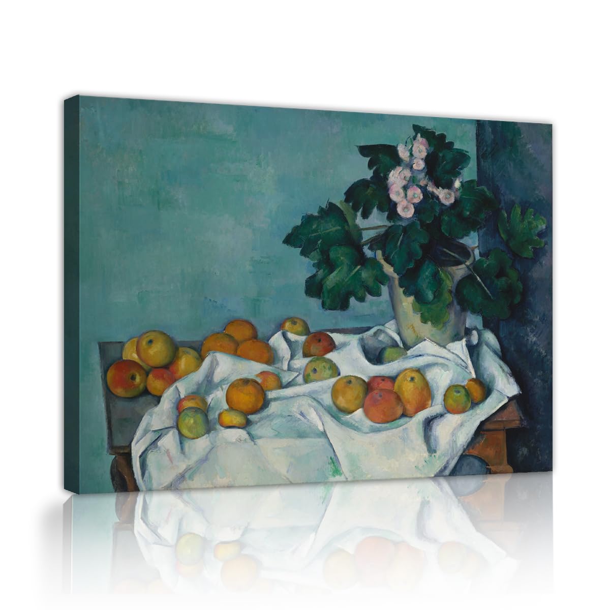 Arte mural hogar Naturaleza muerta manzanas Paul Cezanne 70x85cm