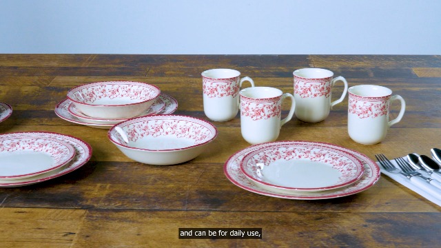 Amazon.com | Tudor Royal Collection 16 Piece Round Dinnerware Set
