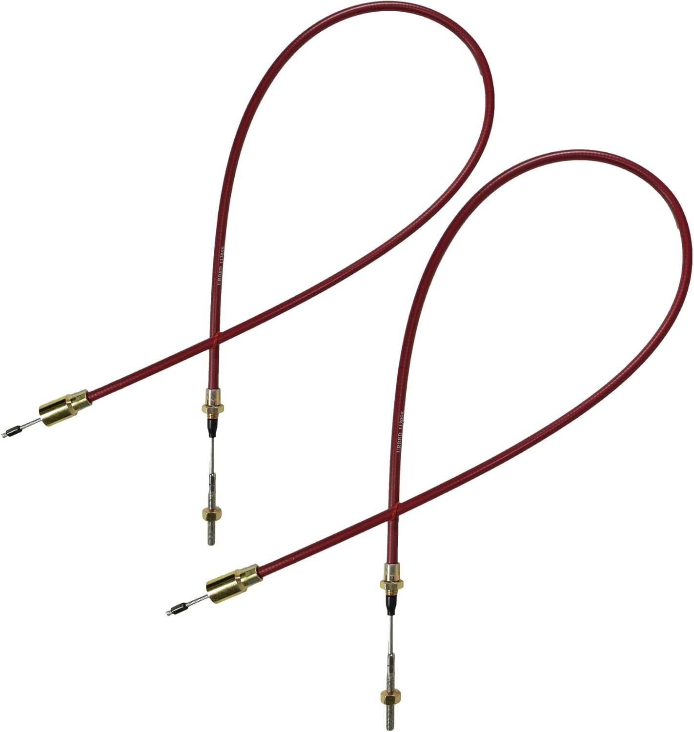 2 x Stainless Steel Trailer Brake Cable for Knott Axles Systems Outer Sheath 1130mm