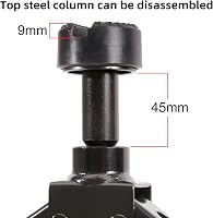 LEADBRAND Ollós Emelő 1,8 Tonna Teherbírással, 419 mm Maximális Magasság, Csúszásgátló Gumifejjel, Autó Alvázvédelem, ST-X100 Modell 5