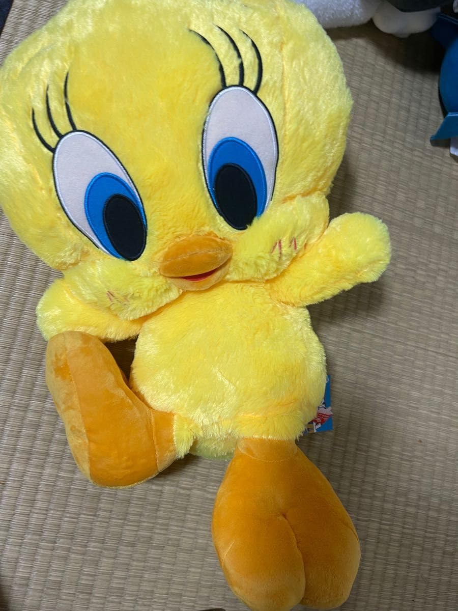 激レア！超特大トゥイーティーtweety BIG ぬいぐるみ
