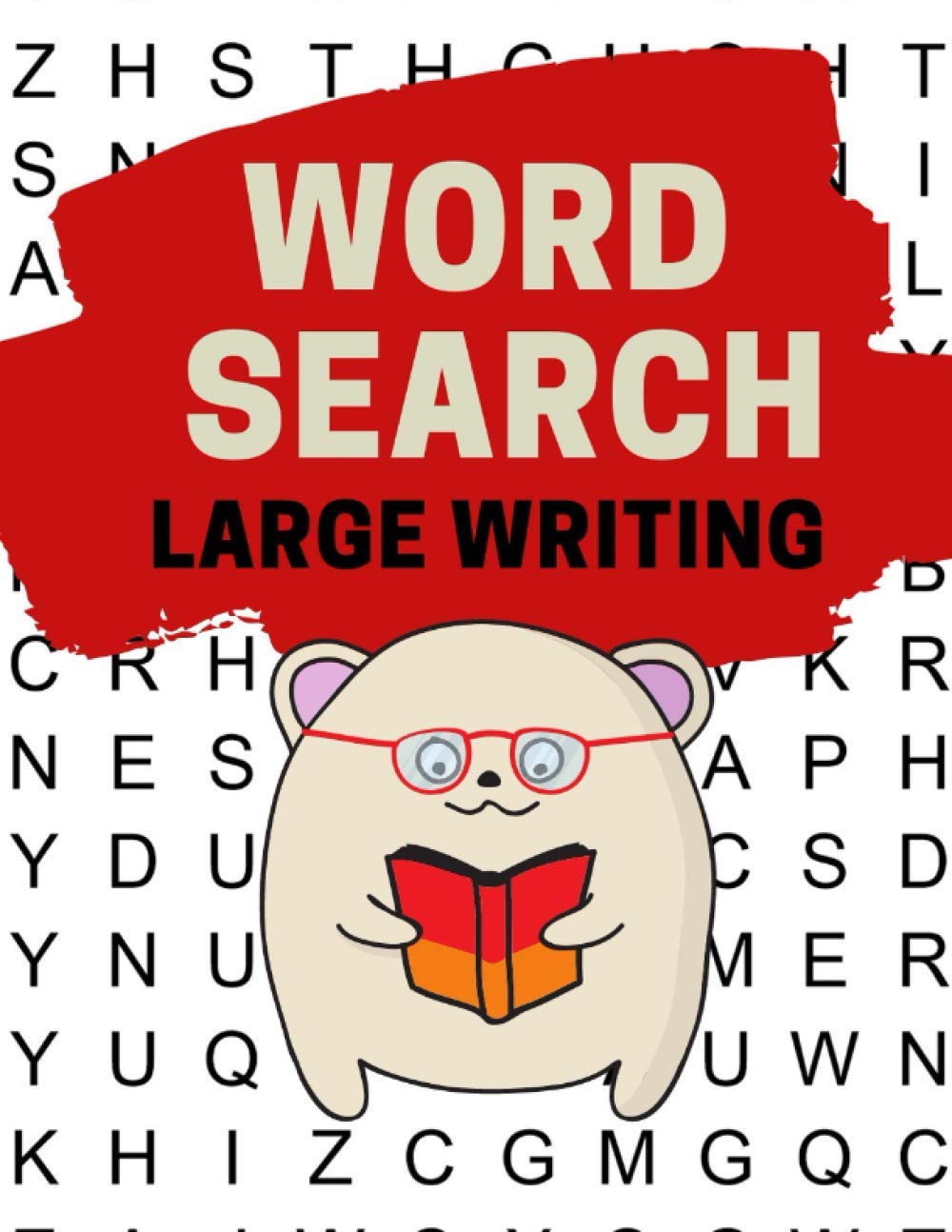 Word Search Large Writing: Word Search Adult Large Writing