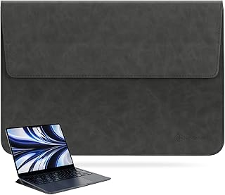 Omnpak 13-14 inch MacBook Sleeve with Stand,MacBook Air 13 inch Case Compatible with MacBook Air/MacBook Pro 13, MacBook Pro 14 2021 2022 M1/Max A2442,Dell Xps 13, Samsung Tab S8+, Ipad Pro 12.9