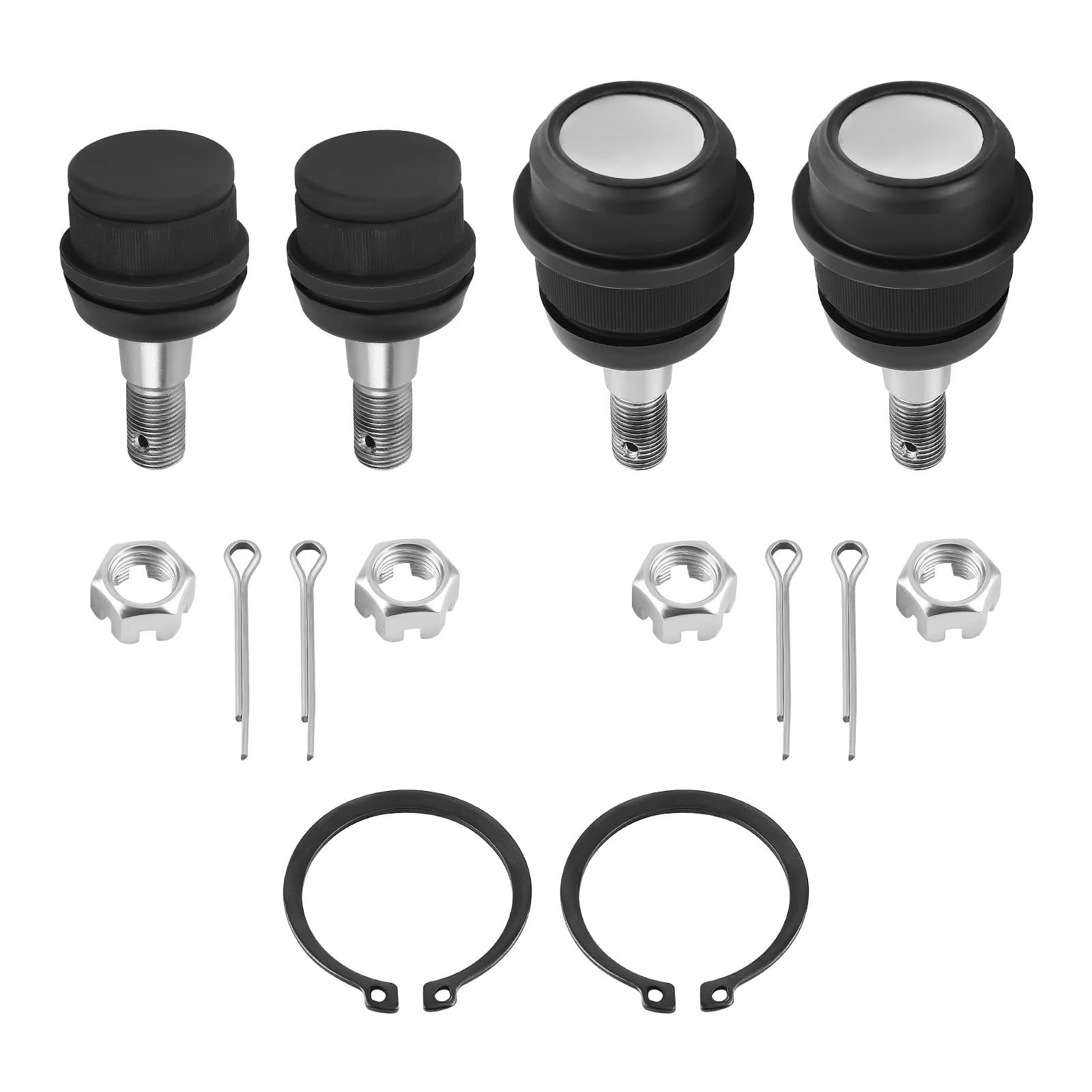 Rotule triangle Joints À Rotule Bras Commande Compatible Avec Jeep Pour Wrangler 2007 – 2017 Kit De Supérieur Et Inférieur Pour Voiture K3134 K3185