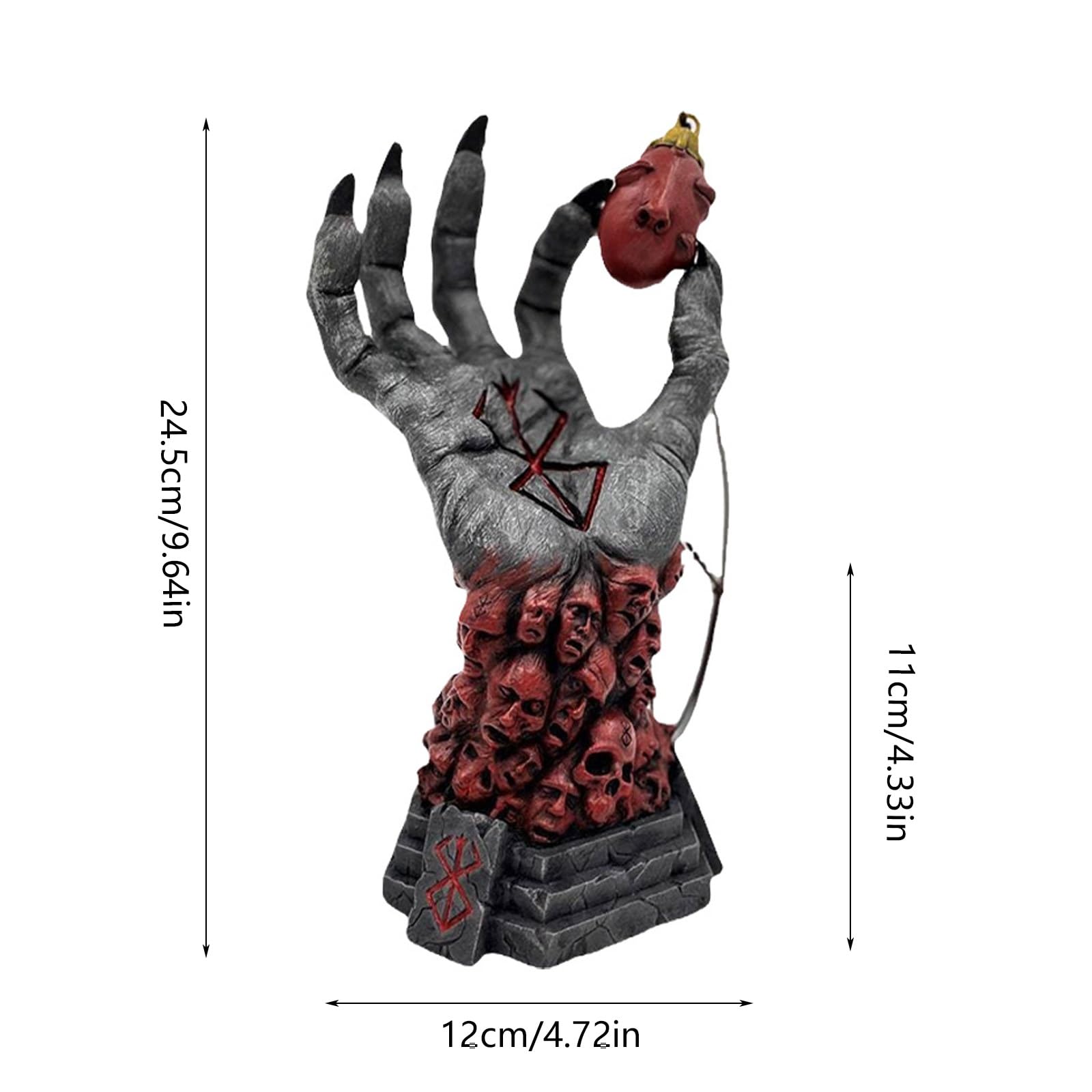 Amazon.com: Whbbbj Berserker God's Hand Statue, Berserk Statue