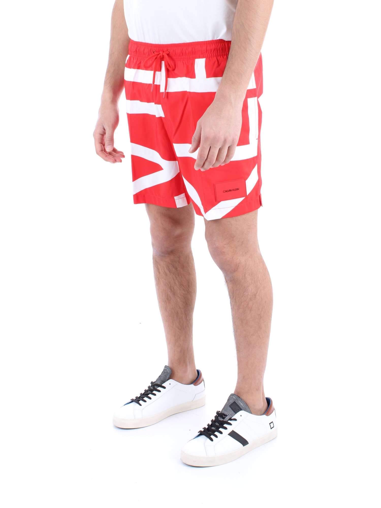 Calvin Klein Boxer Mare Piscina Uomo Swimwear CK Articolo KM0KM00274 Medium Drawstring