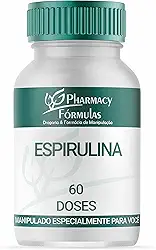 Spirulina 500mg | 60 Cápsulas | Pharmacy & Formulas