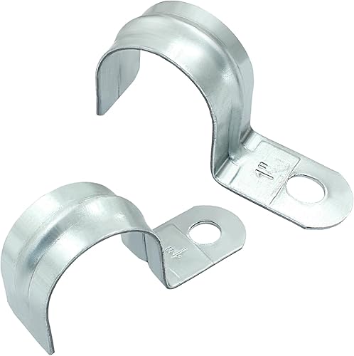 Miniatura 8 de Biaungdo 30 piezas de correa de tubo rígida M12, correa de un agujero de 1/2 pulgada de acero galvanizado, abrazaderas de tubo de alta resistencia