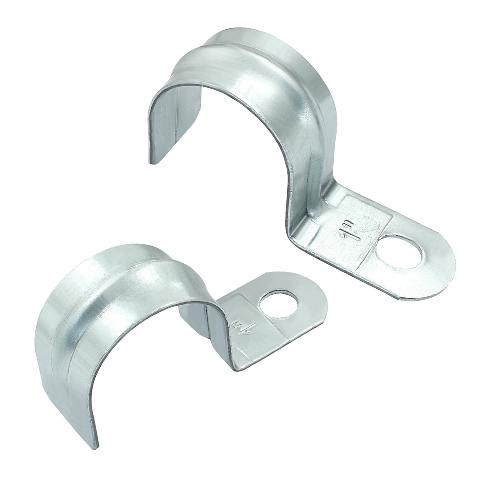 Biaungdo M32 Rigid Pipe Strap, 1-1/4 Inch, Zinc Plated Steel, 30 Pcs