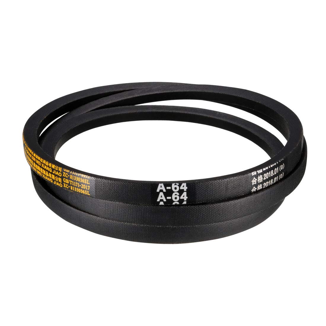 uxcell A66 Drive V-Belts 66" Inner Length 13mm Width 8mm Thick JIS Standard A-Section Rubber Drive Transmission Belt — Amazon image 19