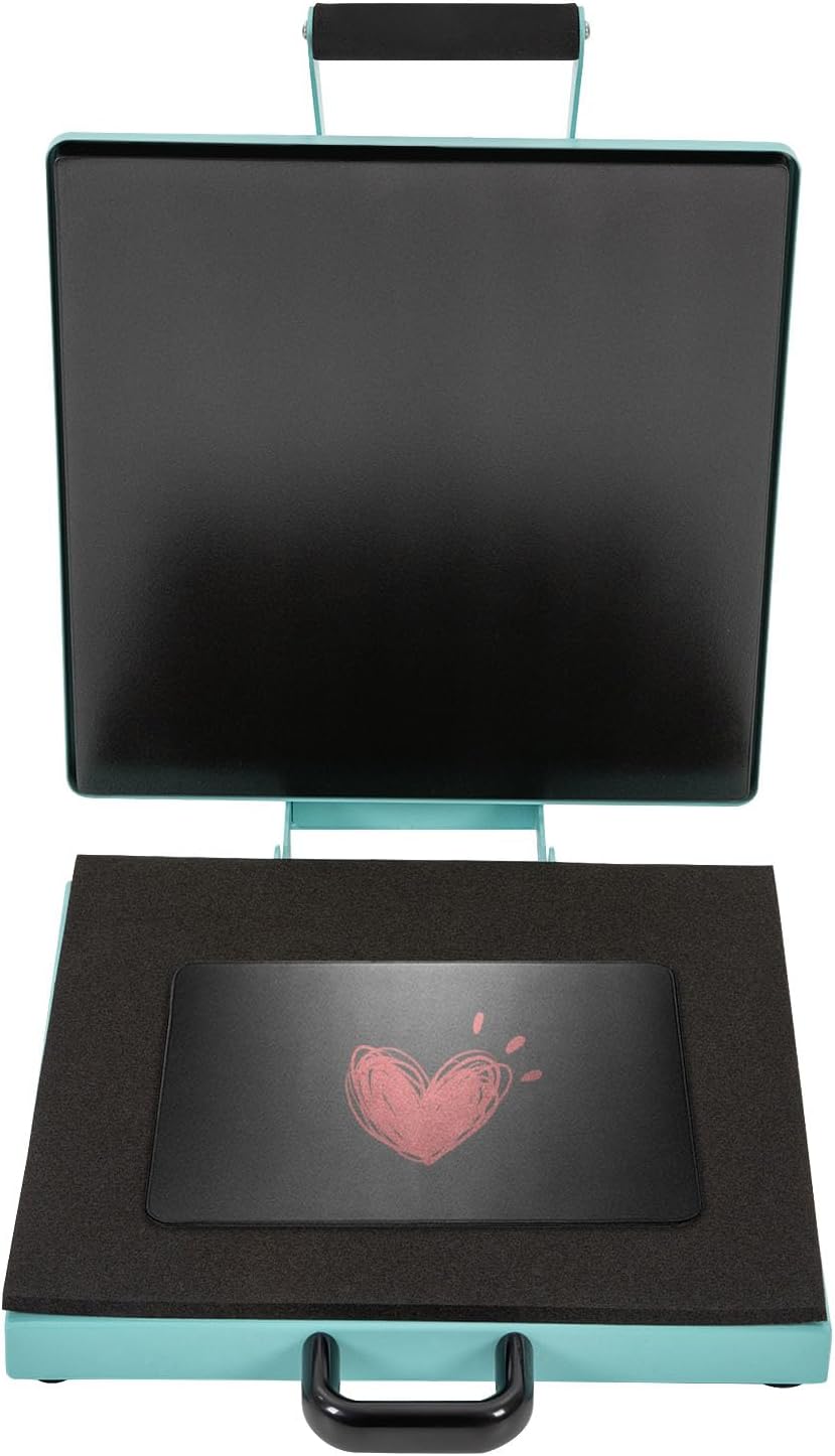 Máquina Termofijadora ACNAO 15x15 Pulgadas, Sublimación Digital, 110V, Azul