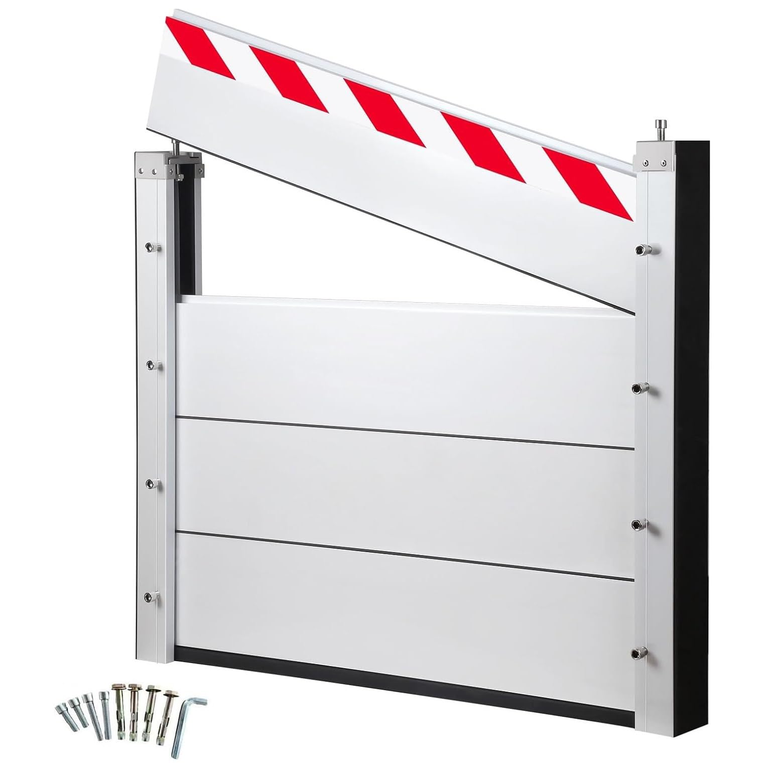 Barrière de contrôle des inondations en aluminium réglable 90x80cm pour maison