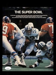 Tony Dorsett JSA Autograph 1 8x10 Signed Vintage 70`s Photo Cowboys - Autographed NFL Photos
