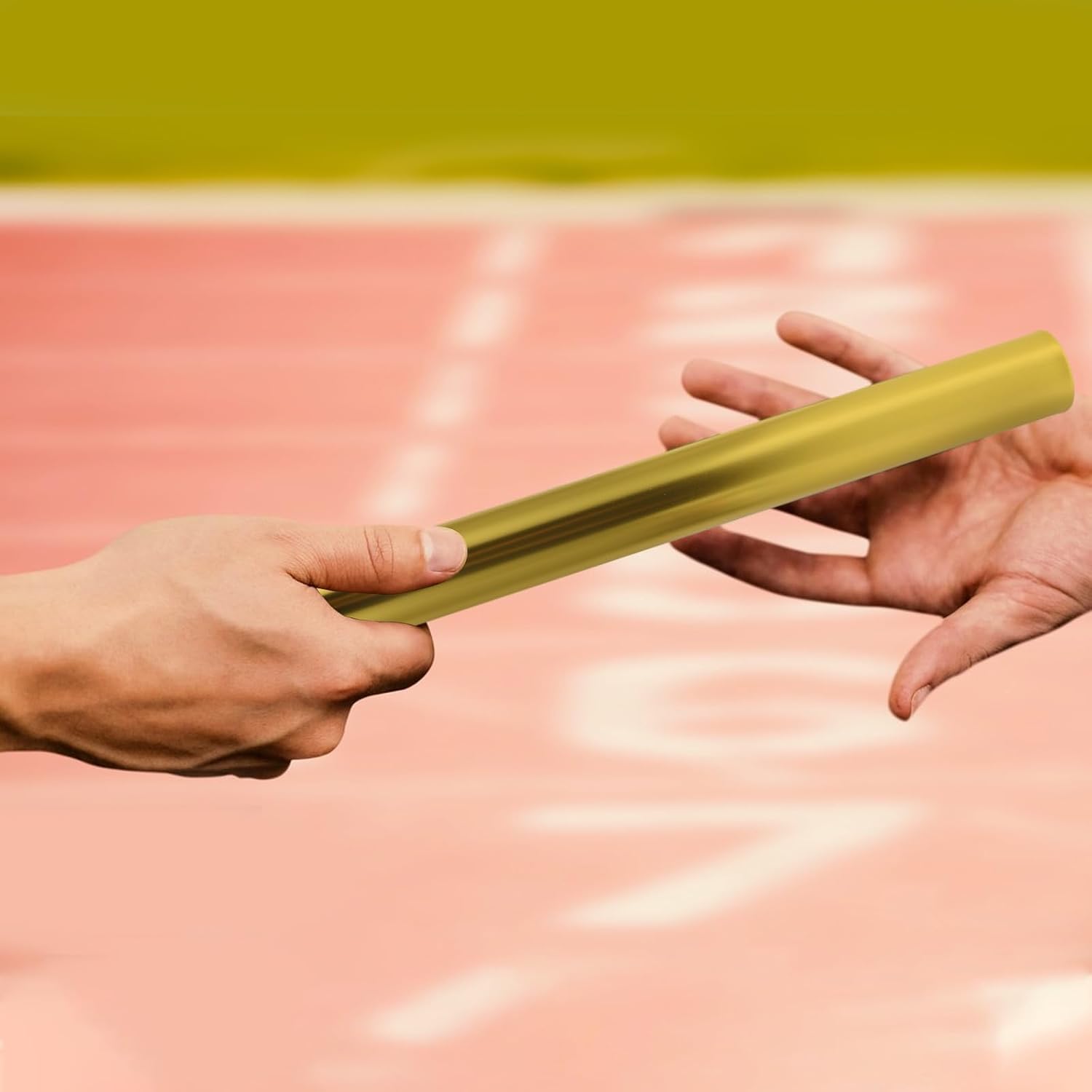 Relay Baton Aluminum Alloy 4pcs 2.7cm Diameter for Track Race Events | Indoor and Outdoor Use, High Strength Lightweight Build, Extended Lifespan