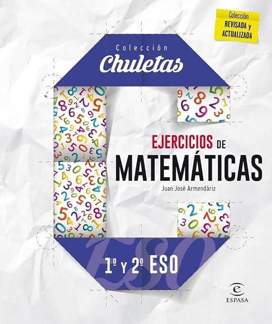 Portada de Ejercicios de matemáticas 1.º y 2.º ESO