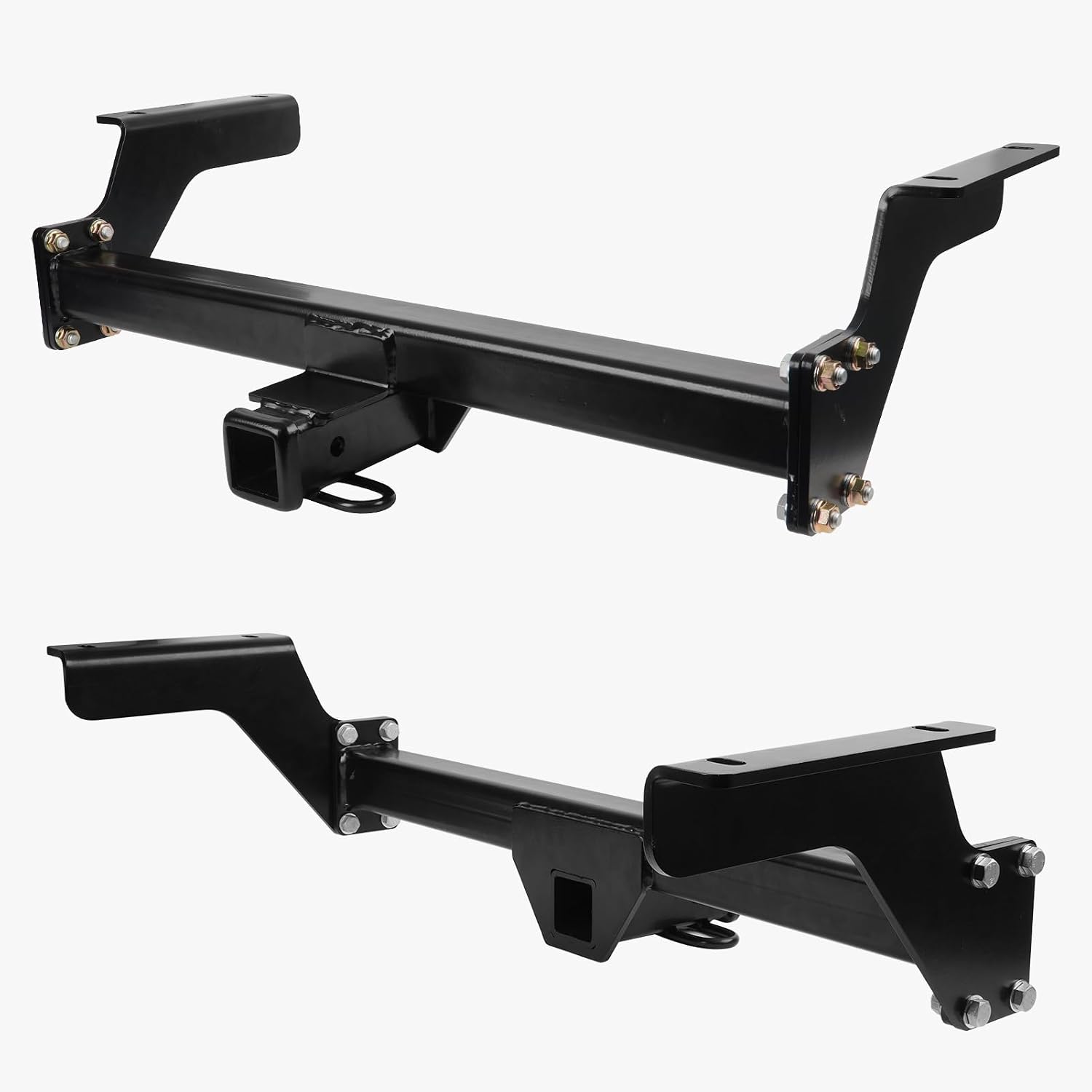 Trailer Hitch for Subaru Crosstrek 2018-2023, 2-Inch Receiver, Square Tube Frame, Black Class 3 Towing Hitch Kit Bike Rack