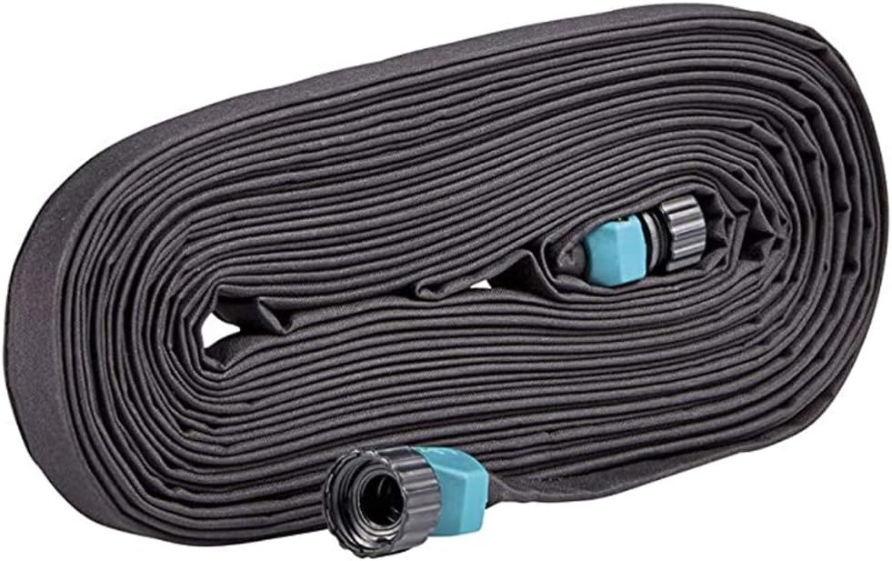 Gilmour Flat Weeper Soaker Hose, 25 Feet, Black (870251-1001) (Three Pack)