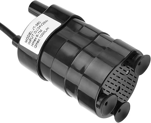 Miniatura 7 de Kadimendium Mini bomba de agua sumergible sin escobillas DC de alta cabeza hidráulica 24V -4.0 F-194.0 F Wer bomba de agua solar con batería de