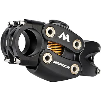 Bicycle Adjustable Stem Aluminium Alloy Suspension Stem 7  Rise Adjustable Handlebar Stem Shock Absorption