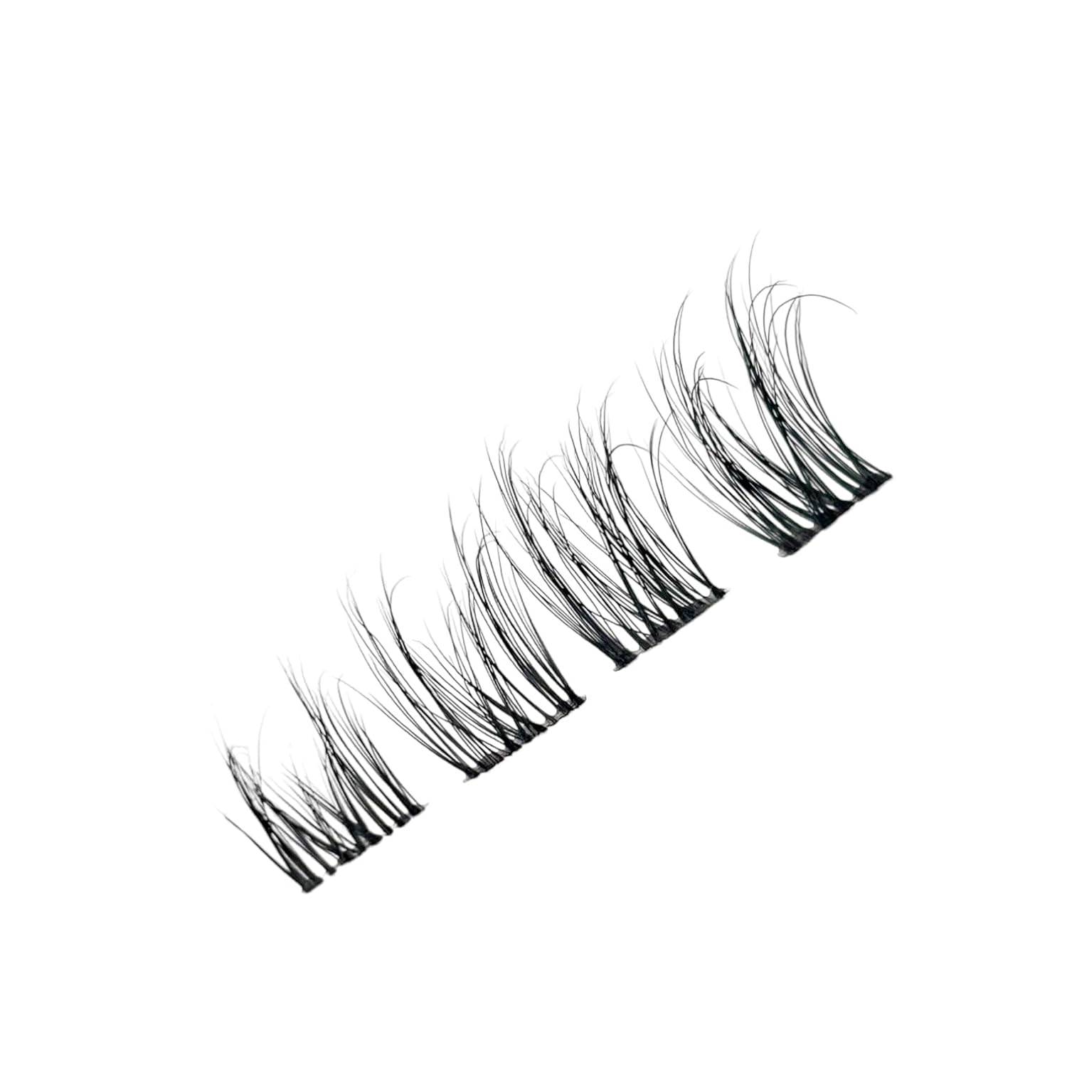 PRO Extend Lash System | 48 Lash Clusters in 4 lenghts: 10mm 12mm 14mm 16mm | Flat-Band All-Day Comfort | DIY Lash Extensions (N2 | NATURAL)