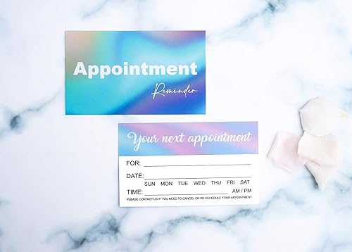 Miniatura 3 de RXBC2011 100 tarjetas de recordatorio de citas arcoíris