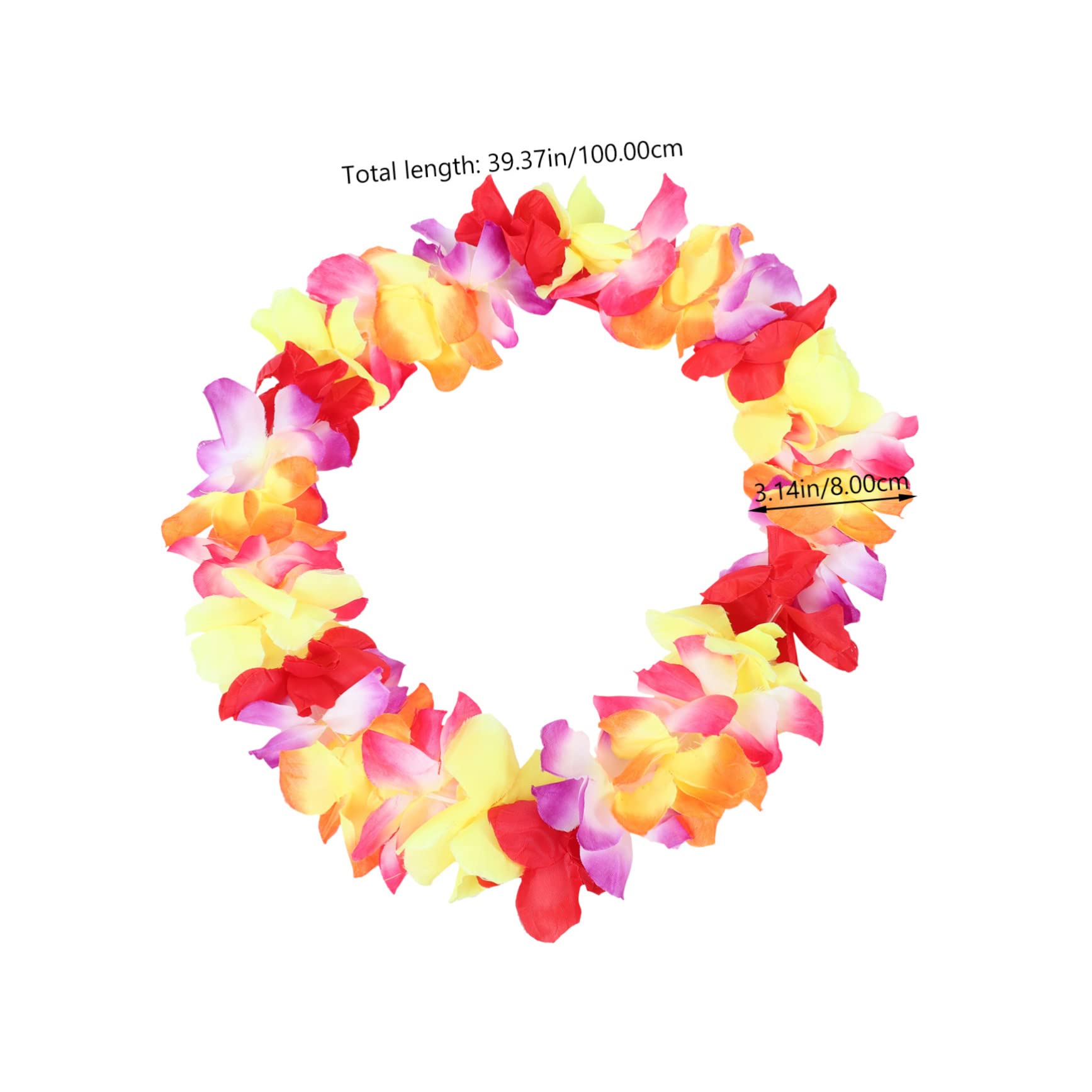 TOPBATHY 4sets Hawaiian Girlande Set Hawaiian Luau Party Girlande Dekorationen Für Hawaii Party Halskette 4 Stücke * 4
