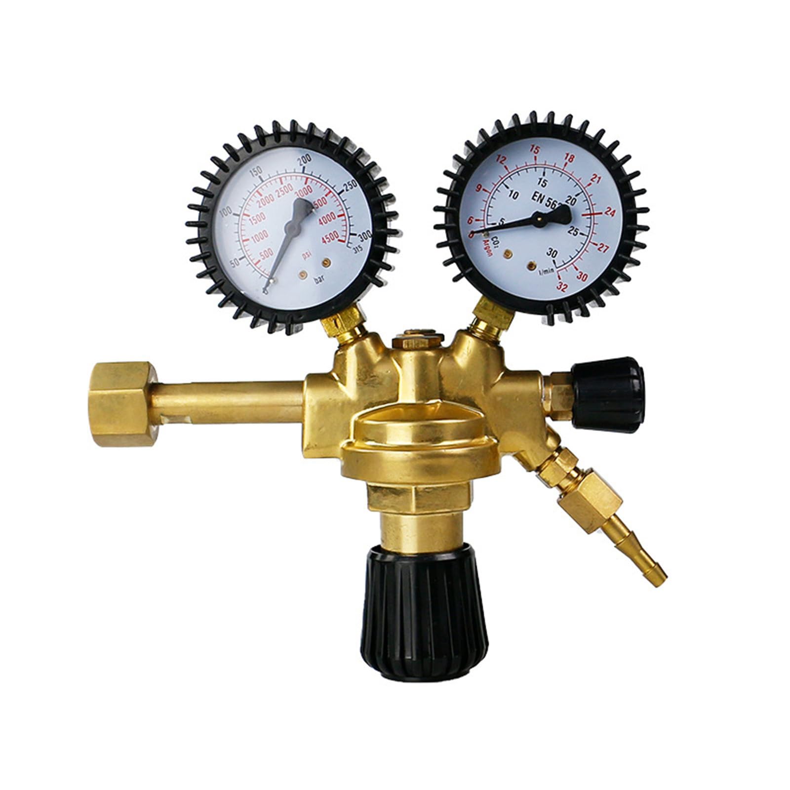 Welding Pressure Reducer W21.8 Thread Pressure Reducing Regulator Argon Carbon Dioxide Meter Regulator